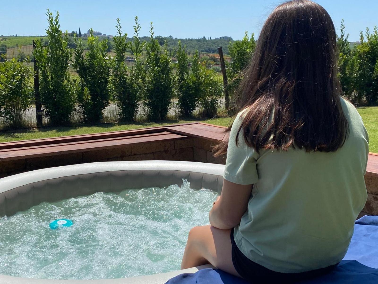 Podere La Vignata Toiano Esterno foto